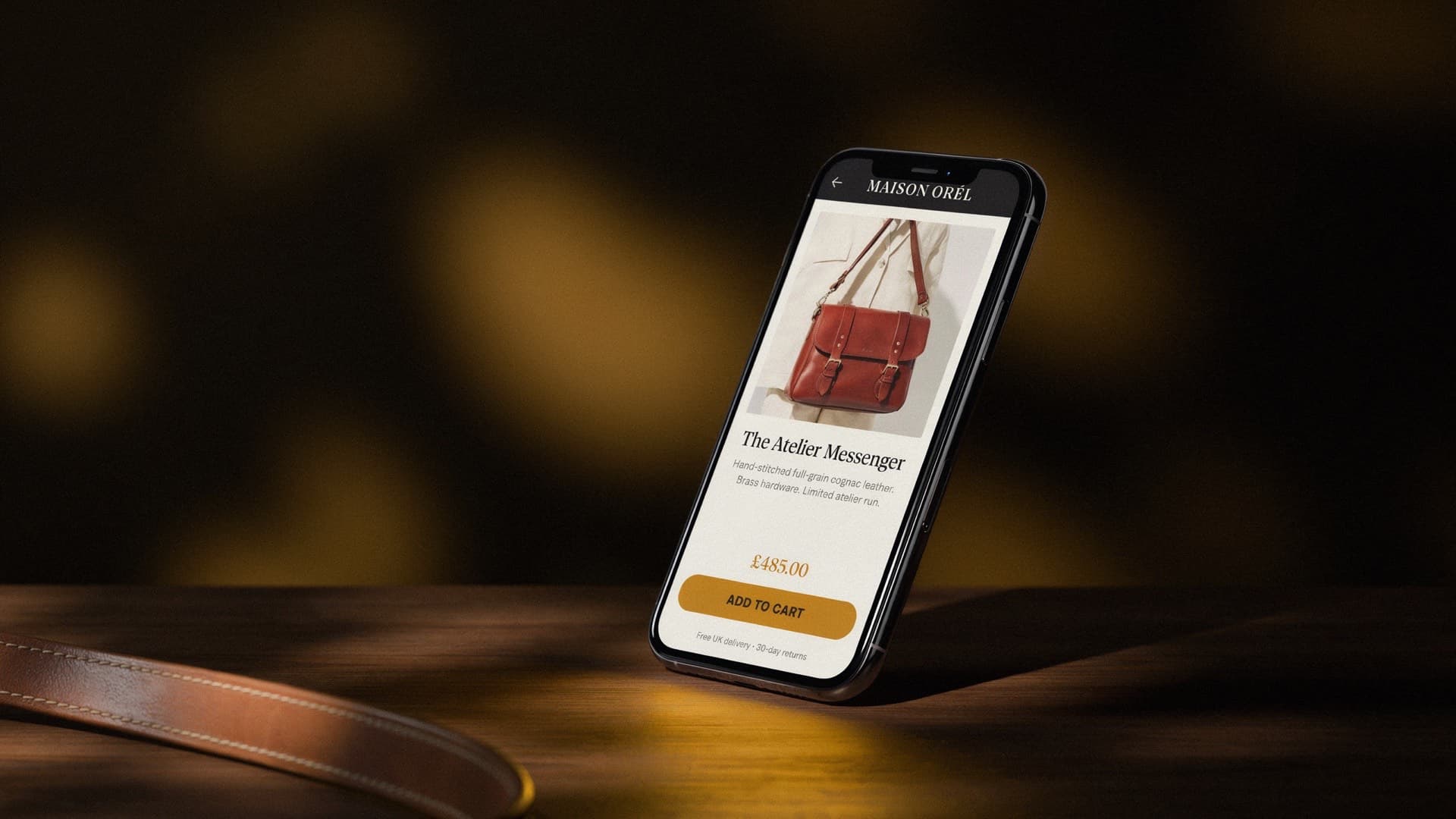 Ecommerce web design in Swindon — local business storefront