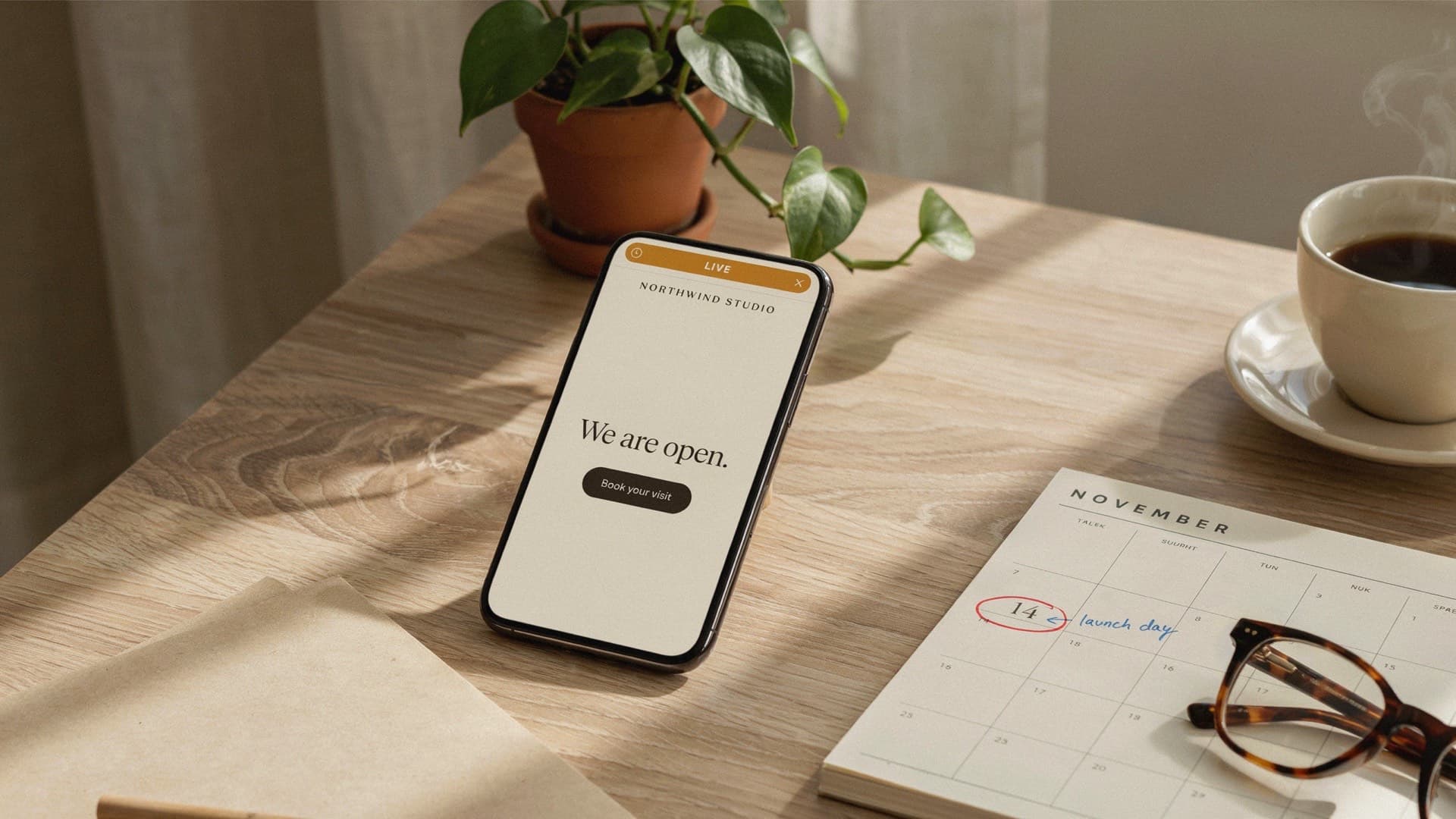 Website launching at speed — precision craft under deadline