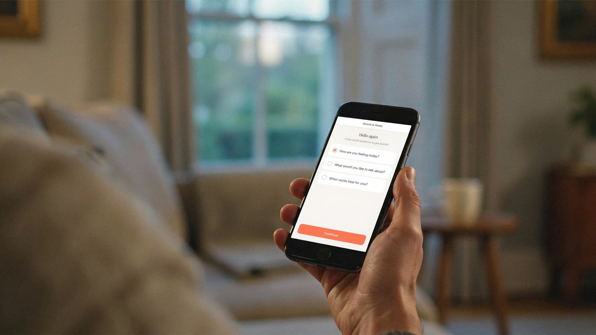 A finished Simple Day website