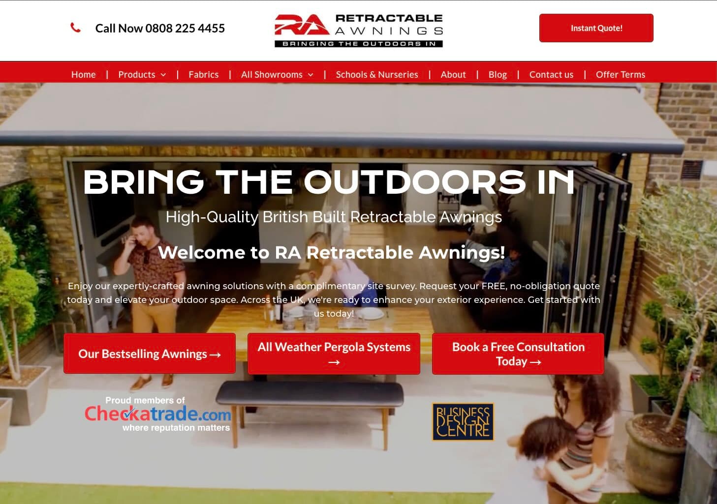 retractableawning.co.uk - Bring the Outdoors In